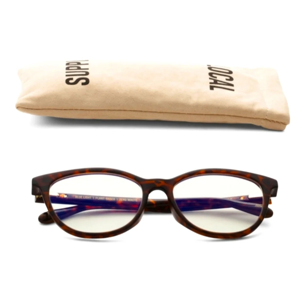 LOCAL SUPPLY AUSTRALIA Blue Light Glasses ADL Tortoise Modified Cateye BNWT